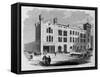 North Front of the Great Central Railway Station, Just Completed at Chicago, Ill.-null-Framed Stretched Canvas