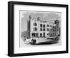 North Front of the Great Central Railway Station, Just Completed at Chicago, Ill.-null-Framed Giclee Print