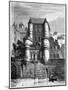 North Front of the Hotel Des Ursins, Paris, C17th Century-null-Mounted Giclee Print