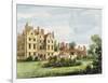 North Front, Old Palace, from the Queen's Garden, Plate 5-George Ernest Papendiek-Framed Giclee Print