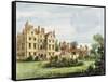 North Front, Old Palace, from the Queen's Garden, Plate 5-George Ernest Papendiek-Framed Stretched Canvas