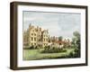 North Front, Old Palace, from the Queen's Garden, Plate 5-George Ernest Papendiek-Framed Giclee Print