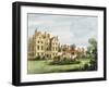 North Front, Old Palace, from the Queen's Garden, Plate 5-George Ernest Papendiek-Framed Giclee Print
