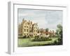 North Front, Old Palace, from the Queen's Garden, Plate 5-George Ernest Papendiek-Framed Giclee Print