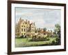 North Front, Old Palace, from the Queen's Garden, Plate 5-George Ernest Papendiek-Framed Giclee Print