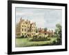 North Front, Old Palace, from the Queen's Garden, Plate 5-George Ernest Papendiek-Framed Giclee Print