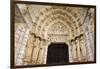 North gate, Chartres cathedral, Chartres, Eure-et-Loir, France&#10;-Godong-Framed Photographic Print