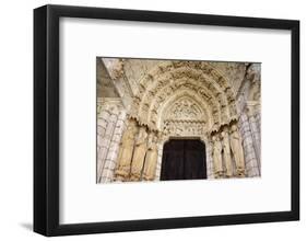 North gate, Chartres cathedral, Chartres, Eure-et-Loir, France&#10;-Godong-Framed Photographic Print