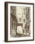 North Gate of the Jewry at Carpentras, France, late 19th-early 20th century (litho)-French School-Framed Giclee Print