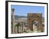 North Gate, Roman City, Jerash, Jordan, Middle East-Christian Kober-Framed Photographic Print