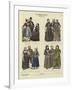 North German Costumes, Late 19th Century-null-Framed Giclee Print