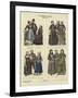 North German Costumes, Late 19th Century-null-Framed Giclee Print