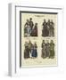 North German Costumes, Late 19th Century-null-Framed Giclee Print