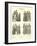 North German Costumes, Late 19th Century-null-Framed Giclee Print