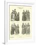 North German Costumes, Late 19th Century-null-Framed Giclee Print