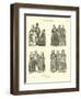 North German Costumes, Late 19th Century-null-Framed Giclee Print