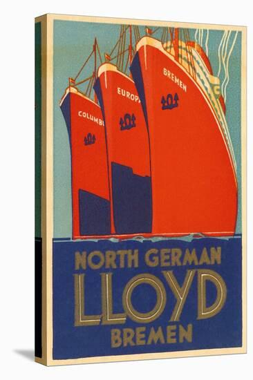 North German Lloyd Bremen-null-Stretched Canvas