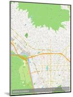 North Glendale, United States of America Map-null-Mounted Poster