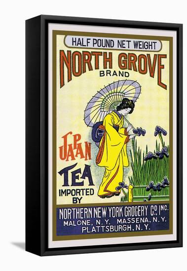 North Grove Brand Tea-null-Framed Stretched Canvas