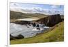 North Ham Bay, red granite cliffs, stacks, Town Loch, Scotland-Eleanor Scriven-Framed Photographic Print