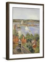 North Harbor, Helsinki by Akseli Gallen-Kallela, Finland 19th Century-null-Framed Giclee Print