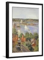 North Harbor, Helsinki by Akseli Gallen-Kallela, Finland 19th Century-null-Framed Giclee Print