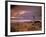 North Head Lighthouse at Sunset, Fort Canby State Park, Washington, USA-Brent Bergherm-Framed Photographic Print