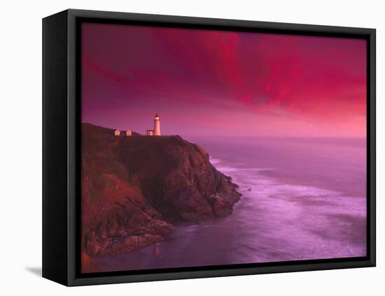 North Head Lighthouse, Ilwaco, Washington State-Stuart Westmorland-Framed Stretched Canvas