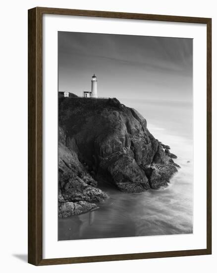 North Head Lighthouse on Cliff, Fort Canby State Park, Washington, USA-Stuart Westmorland-Framed Photographic Print