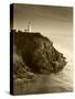 North Head Lighthouse on Cliff, Fort Canby State Park, Washington, USA-Stuart Westmorland-Stretched Canvas