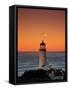 North Head Lighthouse-Ike Leahy-Framed Stretched Canvas