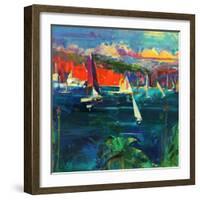 North Head, Sydney Harbour, 2012-Peter Graham-Framed Giclee Print