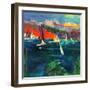 North Head, Sydney Harbour, 2012-Peter Graham-Framed Giclee Print