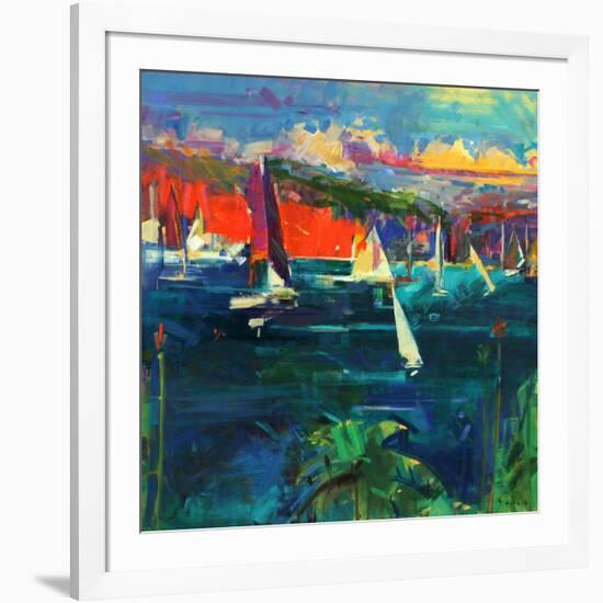 North Head, Sydney Harbour, 2012-Peter Graham-Framed Giclee Print