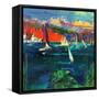 North Head, Sydney Harbour, 2012-Peter Graham-Framed Stretched Canvas