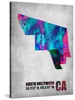 North Hollywood California-NaxArt-Stretched Canvas