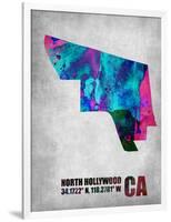 North Hollywood California-NaxArt-Framed Art Print