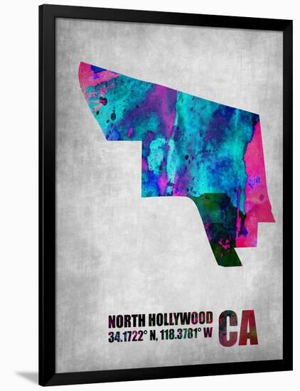 North Hollywood California-NaxArt-Framed Art Print