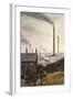 North Kent Landscape - Nr. Northfleet, Gravesend-Vic Trevett-Framed Giclee Print