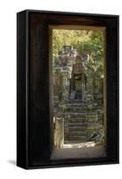 North Khleang Temple, Angkor Thom, Angkor World Heritage Site, Siem Reap, Cambodia-David Wall-Framed Stretched Canvas