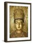 North Korea, Kaesong. a Gold Buddha at Ryongtong Temple. Founded by Chontae Buddhist Sect in 1027-Katie Garrod-Framed Photographic Print