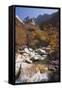 North Korea, Kumgang. Kumgang Mountains in Autumn.-Katie Garrod-Framed Stretched Canvas