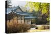 North Korea, Myohyang. Pohyon Temple, Located on the Slopes of the Myohyang Mountains-Katie Garrod-Stretched Canvas