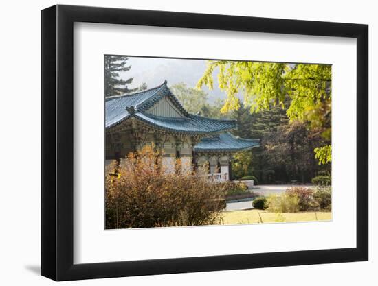 North Korea, Myohyang. Pohyon Temple, Located on the Slopes of the Myohyang Mountains-Katie Garrod-Framed Photographic Print
