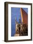 North Korea, Pyongyang. the Socialist Revolution Stone Monument Lined with 228 Bronze Figures-Katie Garrod-Framed Photographic Print