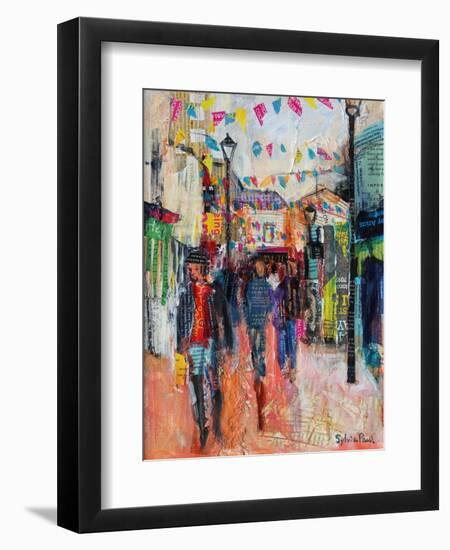 North Laines, Brighton-Sylvia Paul-Framed Giclee Print