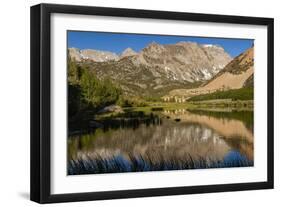 North Lake at Early Morning in the Bishop Creek Drainage-Michael Qualls-Framed Photographic Print