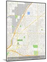 North Las Vegas, United States of America Map-null-Mounted Poster