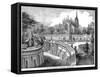 North London Cemetery, Highgate, 1838-null-Framed Stretched Canvas