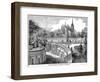 North London Cemetery, Highgate, 1838-null-Framed Giclee Print